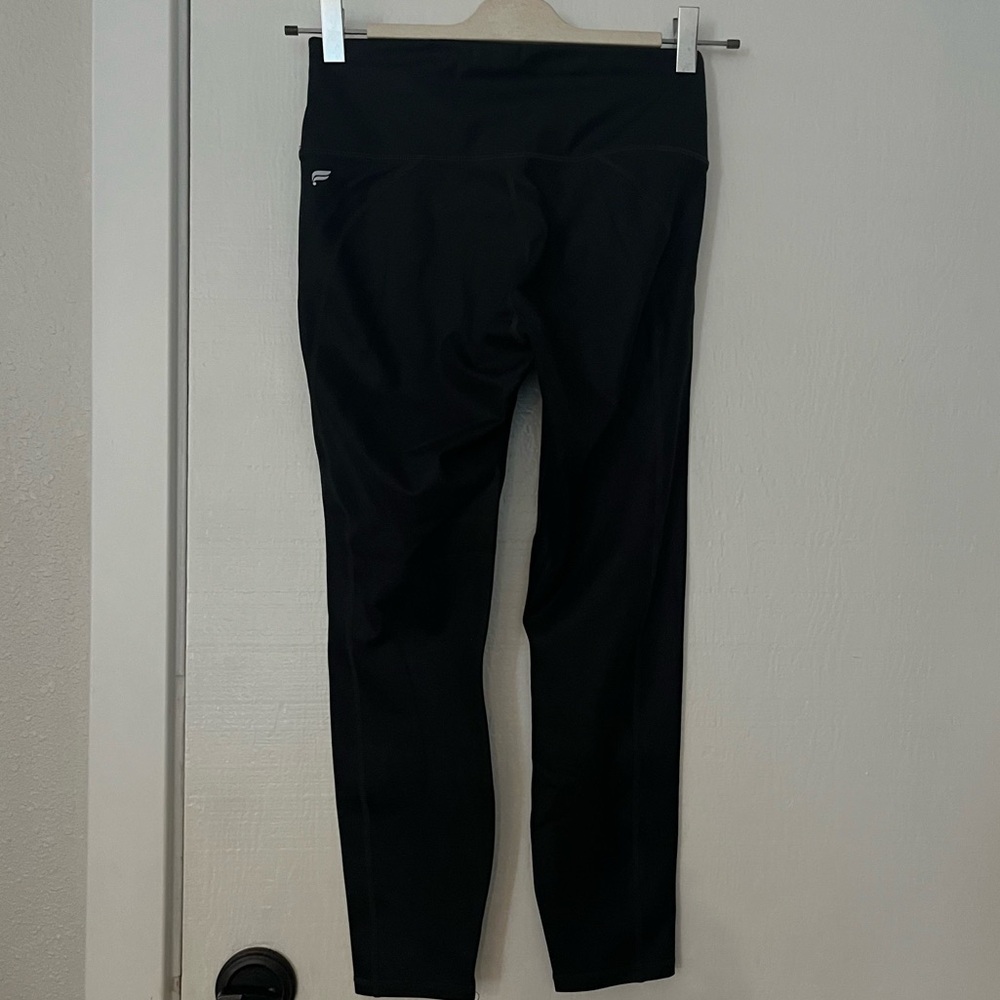 Fabletics Black Mirage PureLuxe High-Waisted Iridescent 7/8 Legging Small - Picture 4 of 6